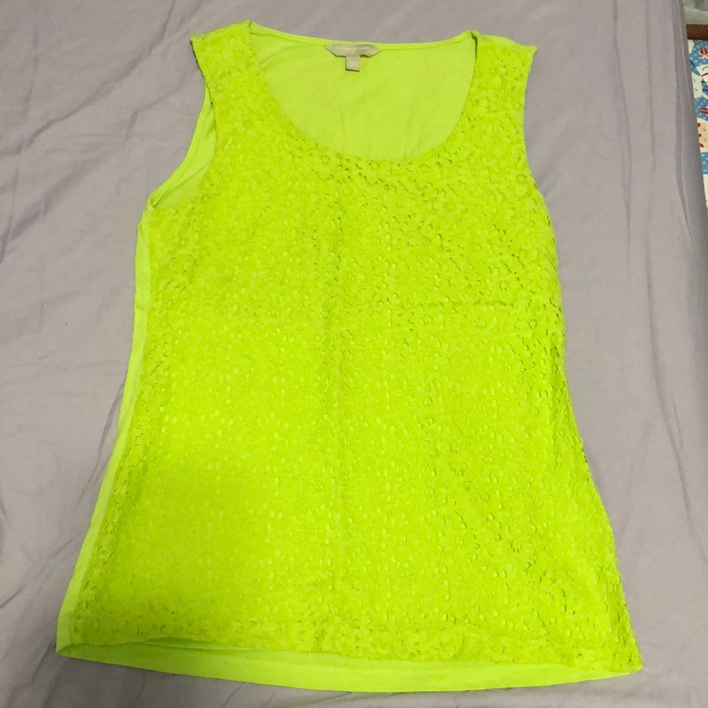 Lime green undershirt
